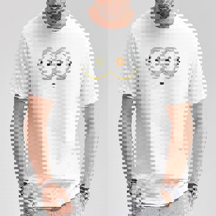 ミニオンズ ボブ ビッグフェイス ハロウィン コスチューム Tシャツ 面白い贈り物