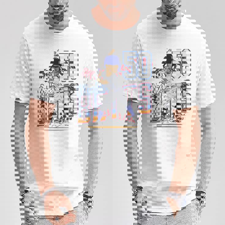 ムーキー・ベッツ ロサンゼルス・ビーチ名 Mlb選手 Tシャツ 面白い贈り物