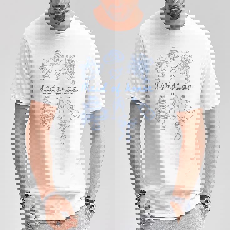 メイド・オブ・オナー ブライズメイド ブライダルパーティー 結婚式 独身 Tシャツ 面白い贈り物