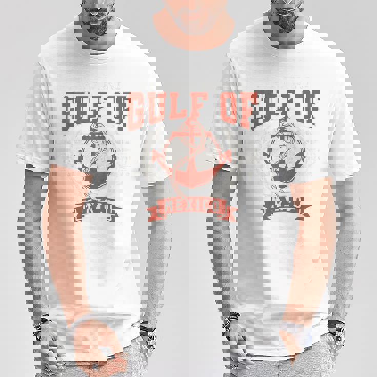 メキシコ湾 Bealty Resistea Anchor America お土産 長袖tシャツ Tシャツ 面白い贈り物