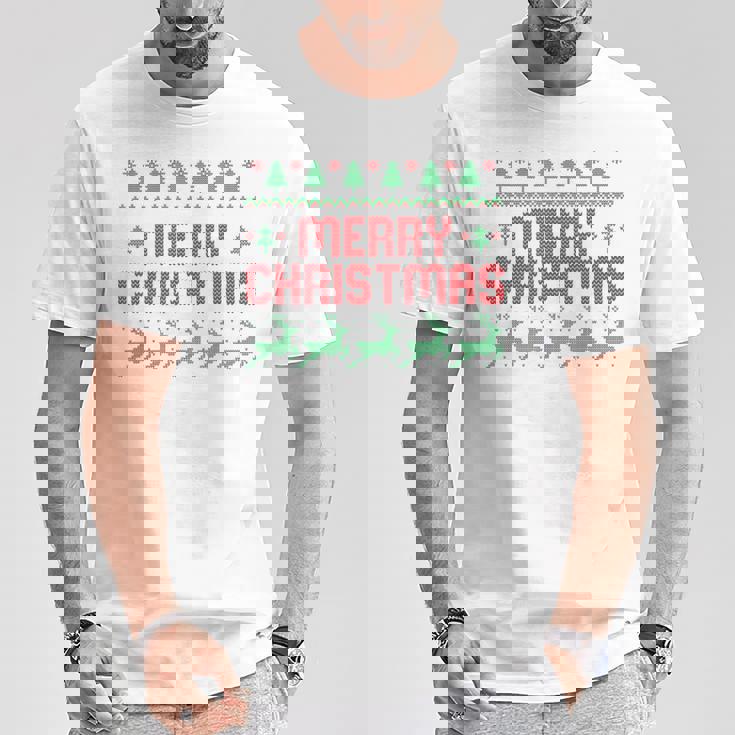 メリー・クリスマス Tシャツ 面白い贈り物