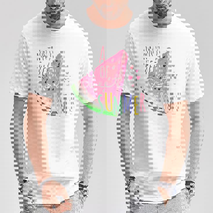 メロン スイカ メロン フルーツ 男性 女性 子供 Tシャツ 面白い贈り物