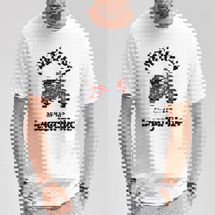 モンキー Z50a Legend Bike Tシャツ 面白い贈り物