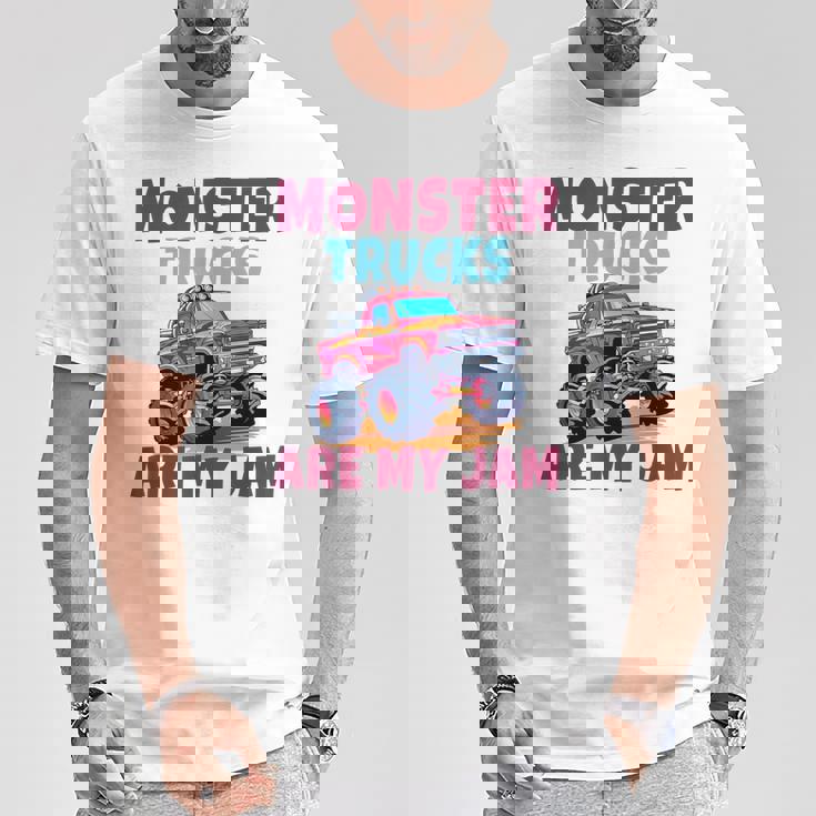 モンスタートラックアーマイジャムモンスタートラックキッズ Tシャツ 面白い贈り物