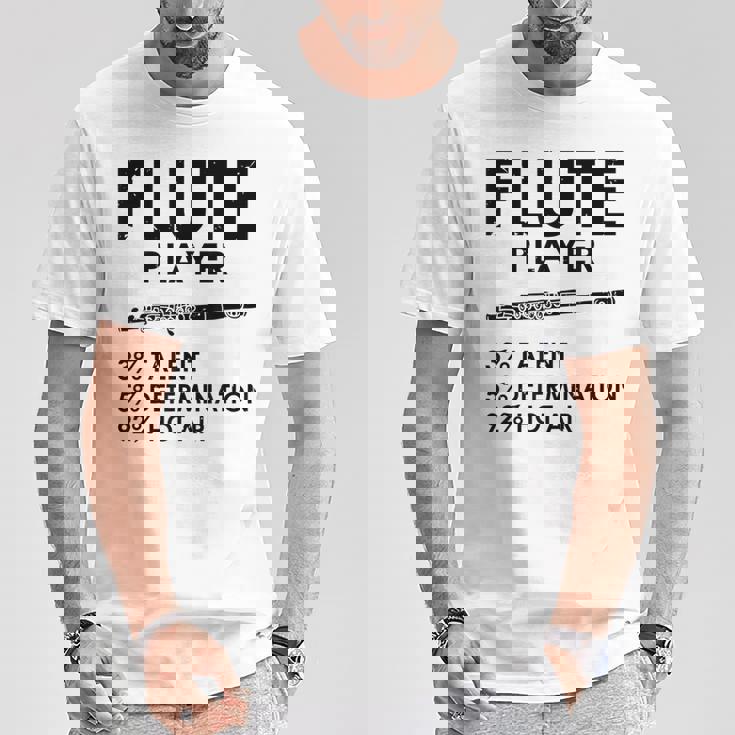 ユーモラスなフルート 愛好家 ステートメント皮肉なフルート 面白い Tシャツ 面白い贈り物