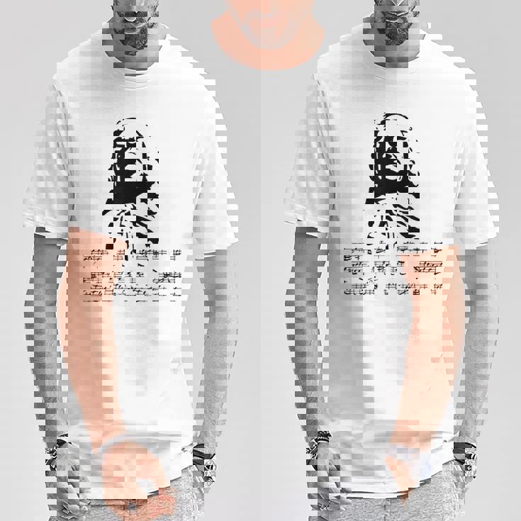 ヨハン・セバスティアン・バッハ 作曲家 ピアニスト 古典音楽 Tシャツ 面白い贈り物