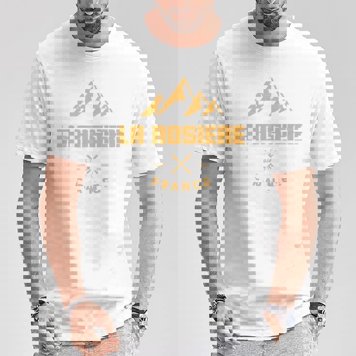 ラ・ロジエール フランス 長袖tシャツ Tシャツ 面白い贈り物