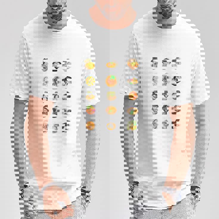 ラーメン 種類 面白いtシャツ 食べ物 麺 文字入り メンズ おもしろ 面白い 服 おもしろグッズ 文字tシャツ ネタ Tシャツ 面白い贈り物