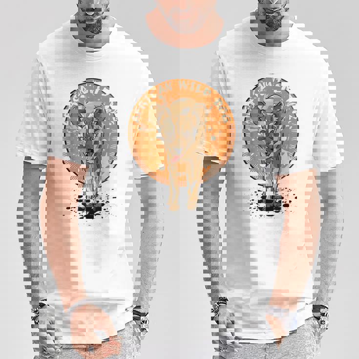 リカオン Tシャツ 面白い贈り物