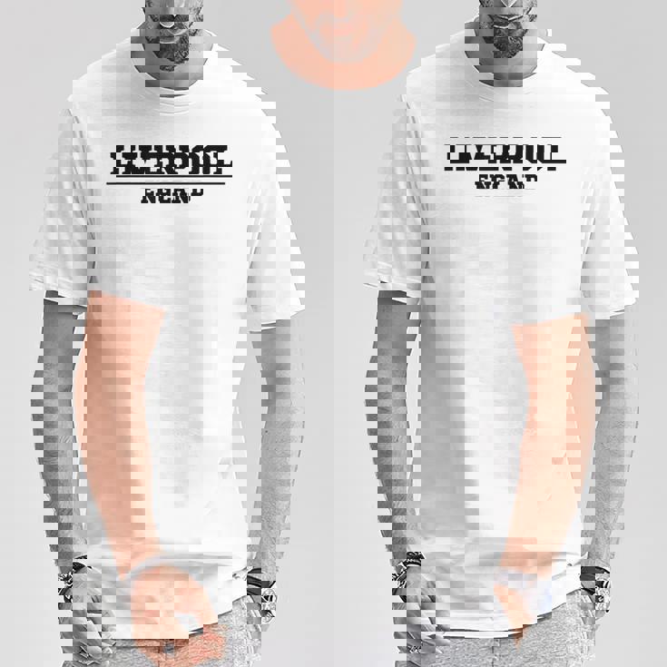 リバプール イングランド ヴィンテージ リバプール Tシャツ 面白い贈り物