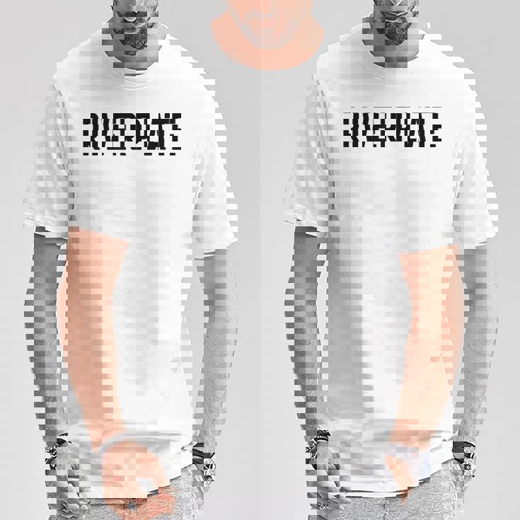 リバープレート アルゼンチン ロゴ リバープレート Tシャツ 面白い贈り物