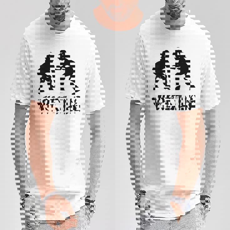 レスリング グレコローマン フリースタイルレスリング Tシャツ 面白い贈り物