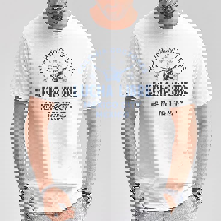 レスリング ルチャリブレ レスラー ヴィンテージ Tシャツ 面白い贈り物