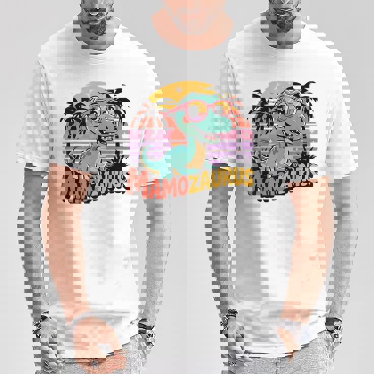 レトロマモザウルス恐竜ギフト ポーランドのお母さん Trexポーランド Tシャツ 面白い贈り物