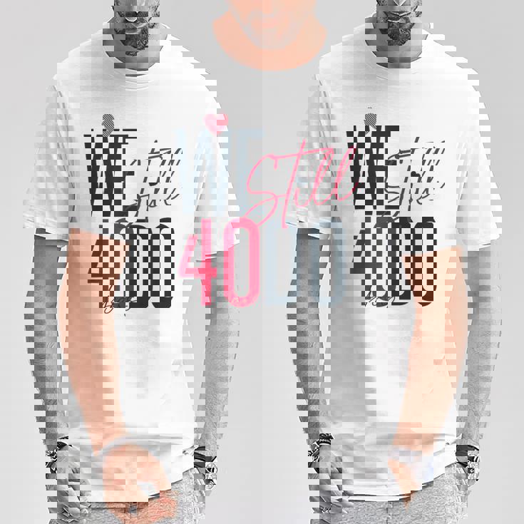 ロマンティックな結婚40周年 Wetill Do 40年 Tシャツ 面白い贈り物