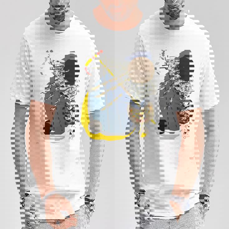 ワシリー・カンディンスキー作「スモール・ワールドii」1922 長袖tシャツ Tシャツ 面白い贈り物