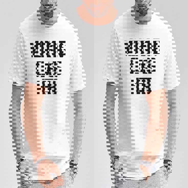 ワーキングクラスヒーロー Tシャツ 面白い贈り物