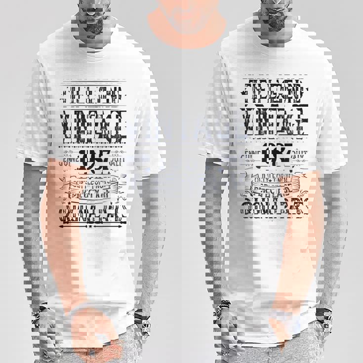 ヴィンテージ 1987 メンズ 限定版 Bday 1987 誕生日 Tシャツ 面白い贈り物