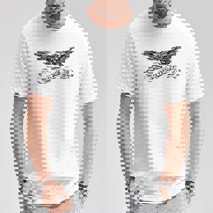 ヴィンテージアメリカンイーグル「E Pluribus Unum」 Tシャツ 面白い贈り物