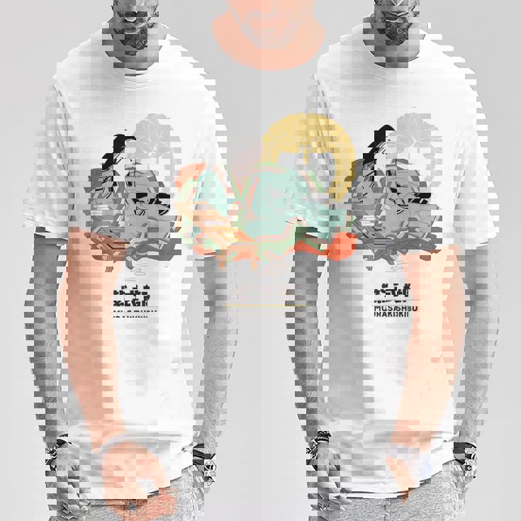 偉人シリーズ_紫式部 Tシャツ 面白い贈り物