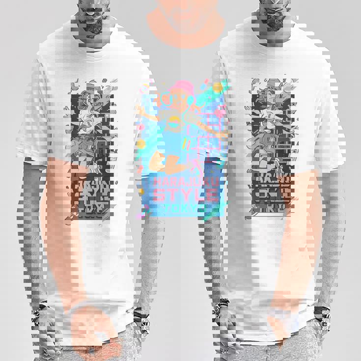 原宿ストリート 東京 Tシャツ 面白い贈り物