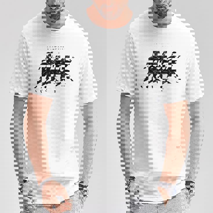 古代ギリシャの翼のあるランナー 2 考古学歴史家 Tシャツ 面白い贈り物