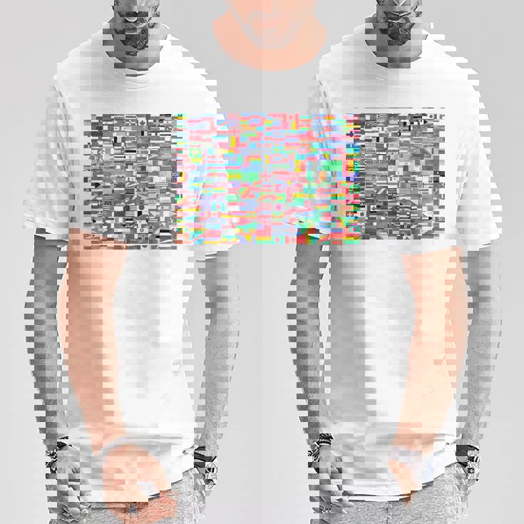 国際世界旗 国旗 世界地図 地球儀 Tシャツ 面白い贈り物