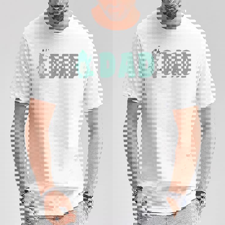 恐竜 かわいい 恐竜好き 家族 お揃い 親子ペア 親子コーデ 家族写真 お父さん 父 パパ I'm Dad Tシャツ 面白い贈り物