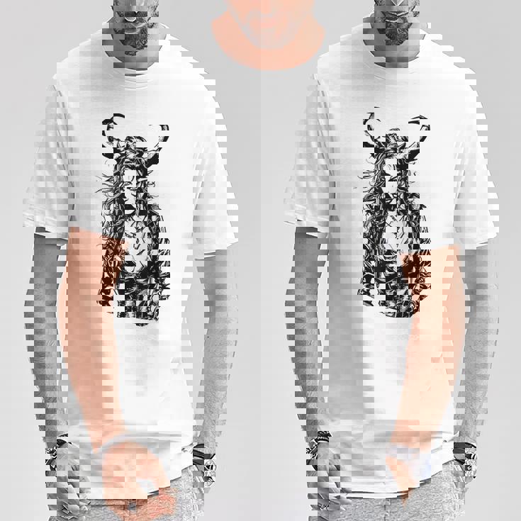 悪魔の女 Tシャツ 面白い贈り物