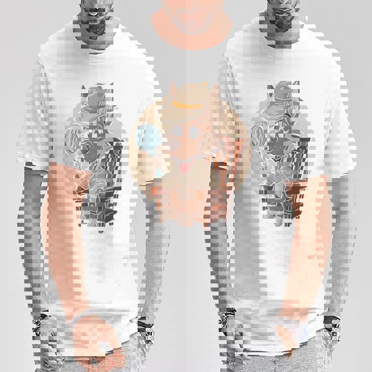 探偵犬 Tシャツ 面白い贈り物