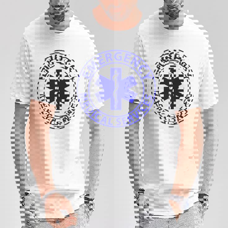 救急医療サービス Emt Ems メンズ レディース 救急救急救急救急救命士 Tシャツ 面白い贈り物