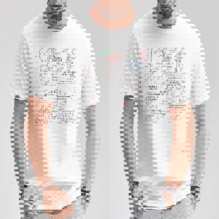 数学 数式 数字 愛 数学 数学 Tシャツ 面白い贈り物