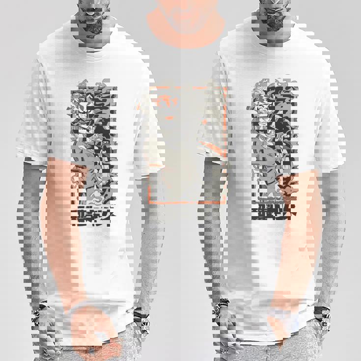 日本のアニメ漫画とカワイイ美学 長袖tシャツ Tシャツ 面白い贈り物