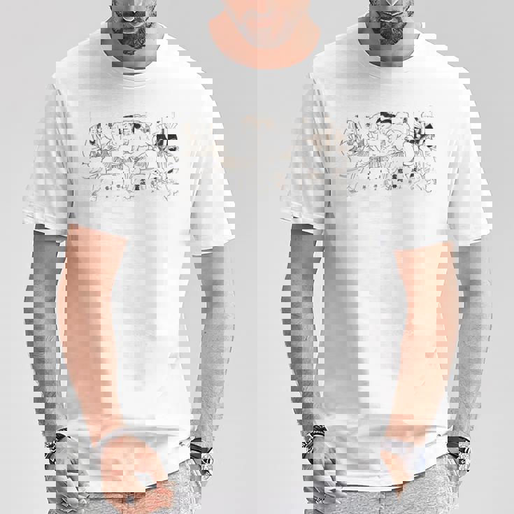 日本相撲日本相撲レスラー Tシャツ 面白い贈り物