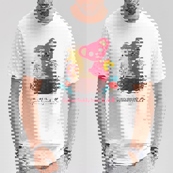 森のぬいぐるみラズ ラズとチッチ Tシャツ 面白い贈り物