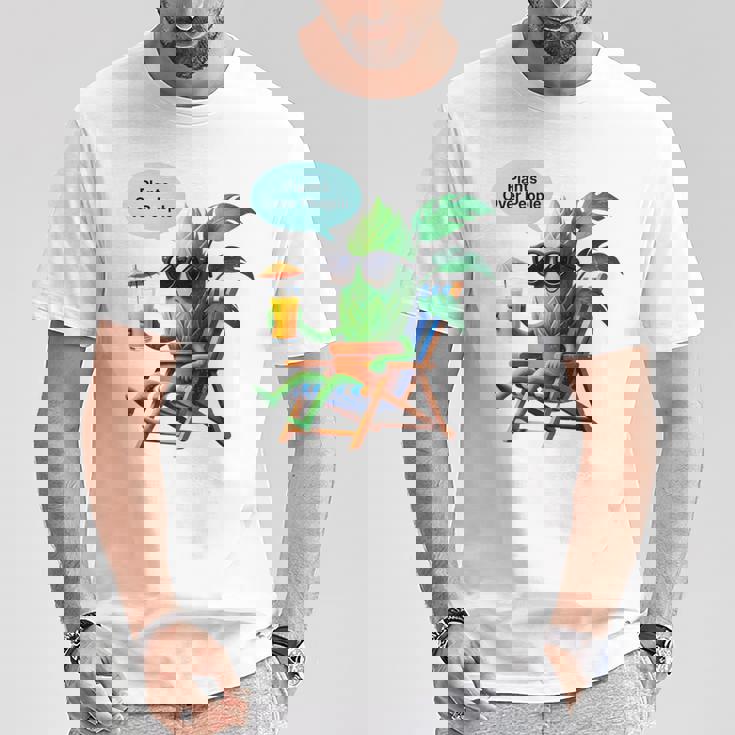 植物より人間 長袖tシャツ Tシャツ 面白い贈り物