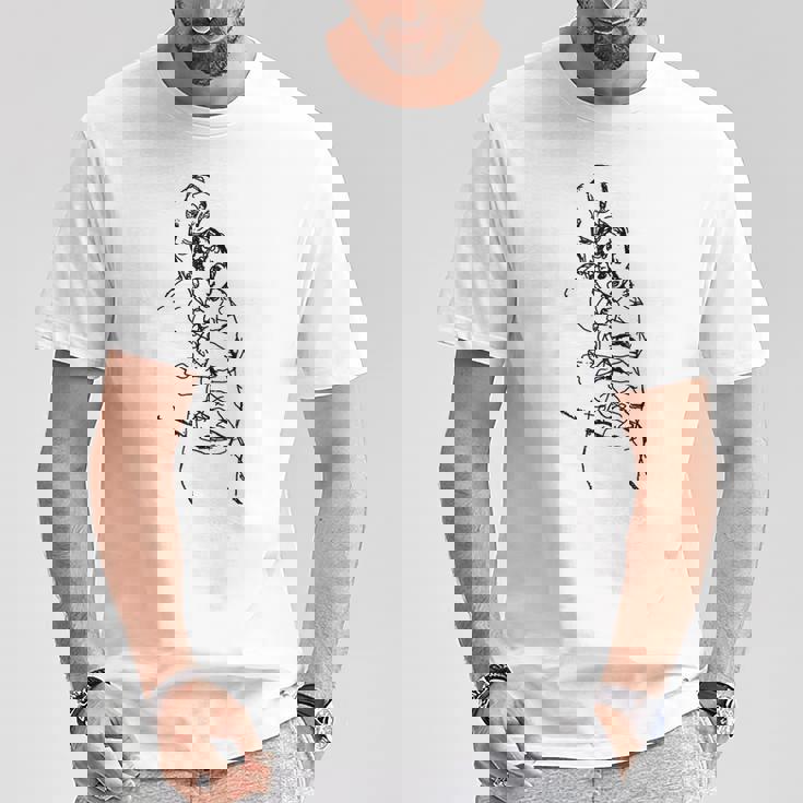 母と子 エゴン・シーレ作 1914 Tシャツ 面白い贈り物