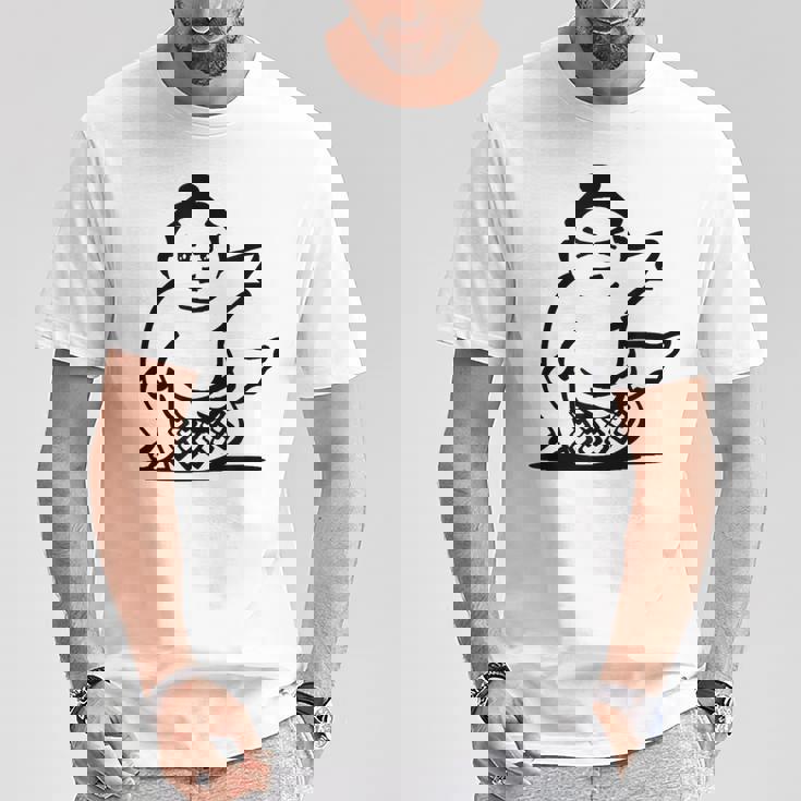 漫画 相撲 レスラー Tシャツ 面白い贈り物