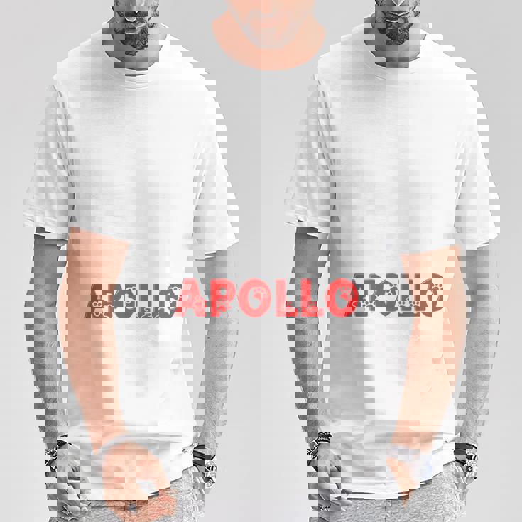 犬の名前 アポロ All In Need Is Coffee My Dog Named Apollo 長袖tシャツ Tシャツ 面白い贈り物