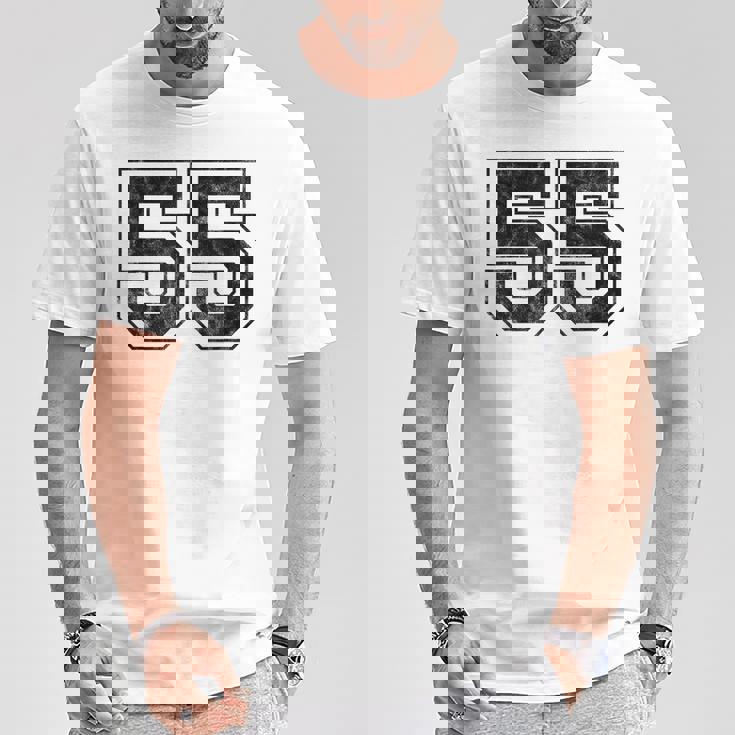 番号 55 Tシャツ 面白い贈り物