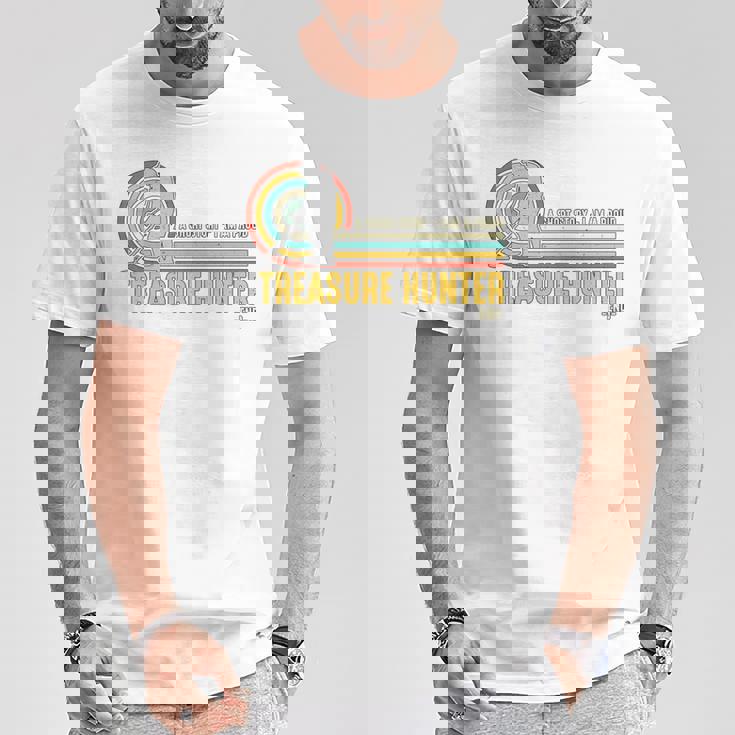 短編小説 I Am A Proud Treasure Hunting トレジャーハンター 長袖tシャツ Tシャツ 面白い贈り物