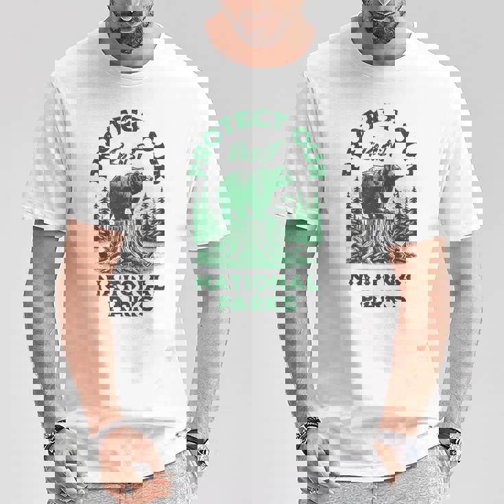 米国国立公園レジストサービス Tシャツ 面白い贈り物