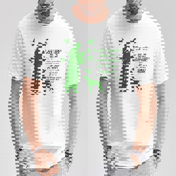 聖フランシスコ Tシャツ 面白い贈り物