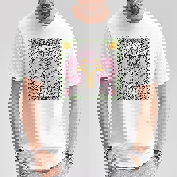 腎臓 看護師 医学 腎臓 看護 登録看護師 Tシャツ 面白い贈り物