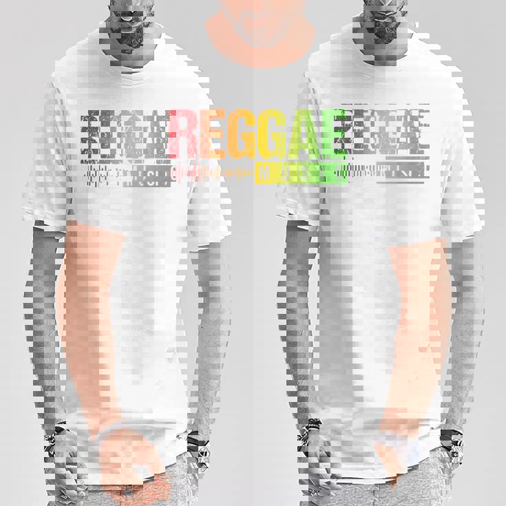 良いラスタファリ音楽の雰囲気、ラスタジャマイカ、レゲエ Tシャツ 面白い贈り物