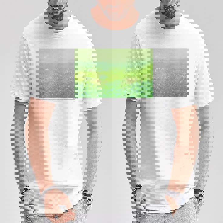 詩とメルヘン 葉祥明 妖精の棲む森 Tシャツ 面白い贈り物