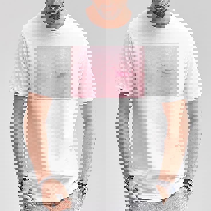 詩とメルヘン 葉祥明 私のネッシー Tシャツ 面白い贈り物