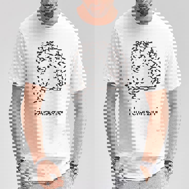 針鼠 花 芽 新芽 園芸 ガーデニング 家庭菜園 メンズ レディース キッズ かわいい ハリネズミ好き Tシャツ 面白い贈り物