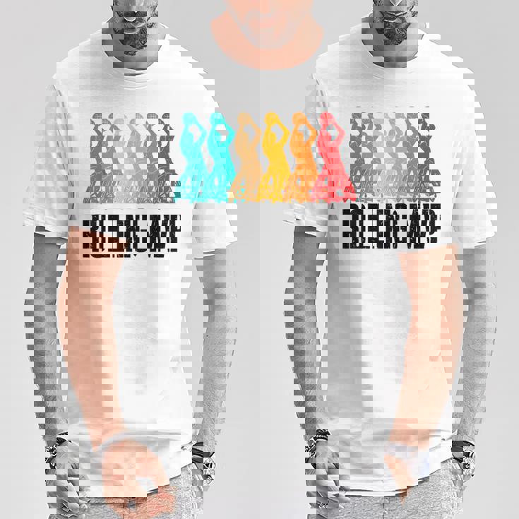 障害者 障害者 車椅子バスケットボール選手 Tシャツ 面白い贈り物