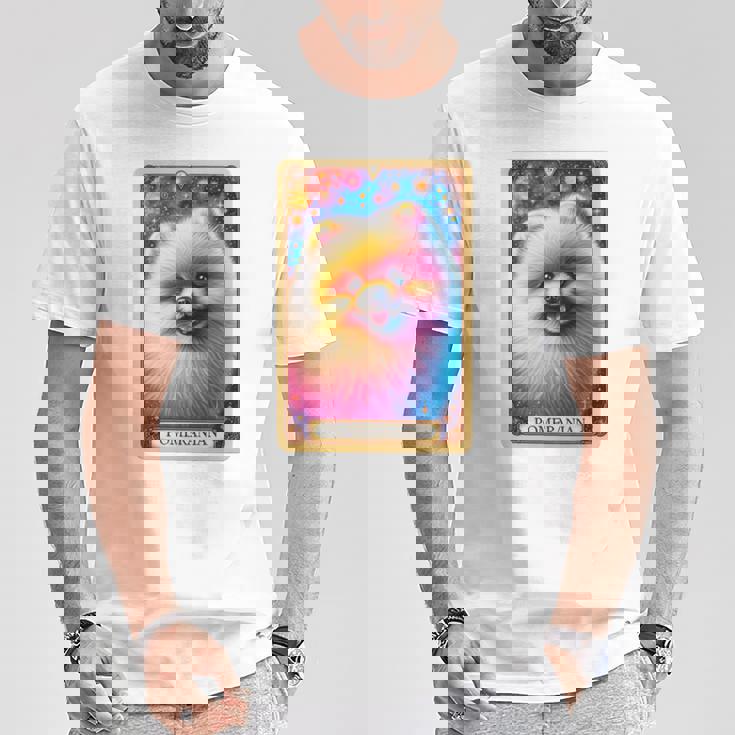 面白いtシャツ ポメラニアン イヌ わんこ メンズ 犬好き グッズ かわいい おもしろ 面白い 服 ネタ 犬 長袖tシャツ Tシャツ 面白い贈り物